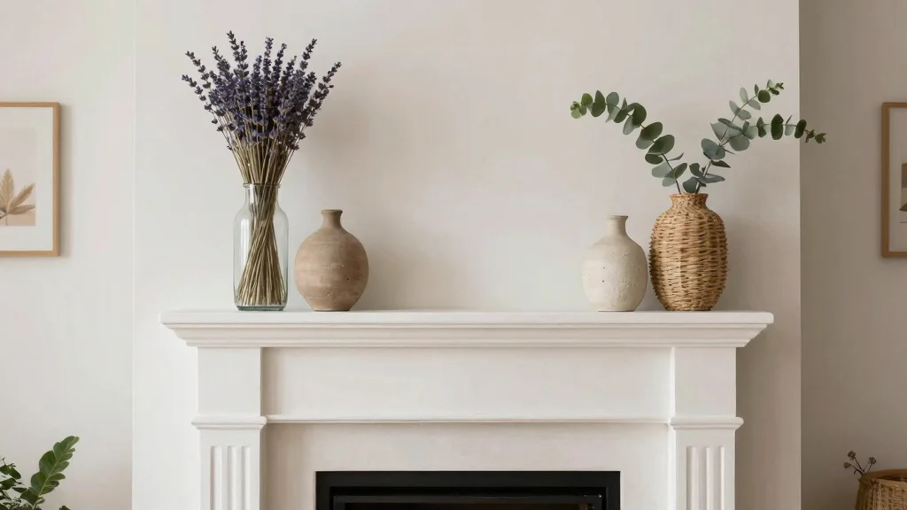 13 Vases on Mantle Ideas for a Stunning Fireplace Display