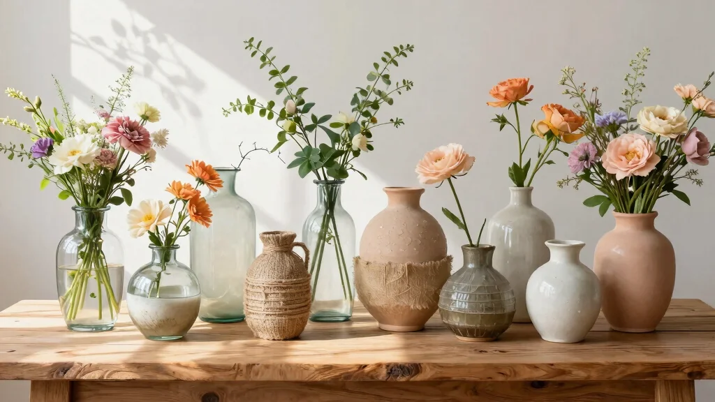 15 Vases Grouped Together Ideas for a Designer Look