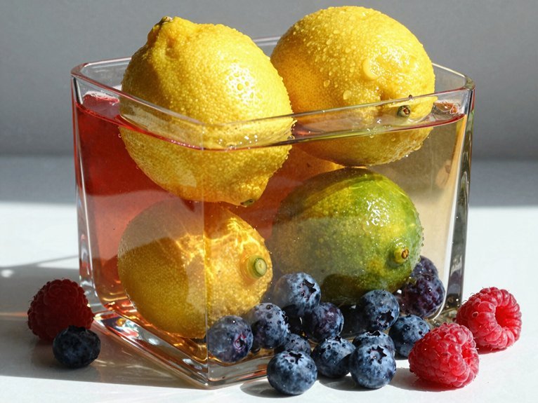 citrus berries edible fillers