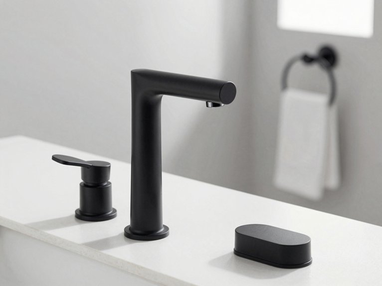 coordinated faucet and finishes