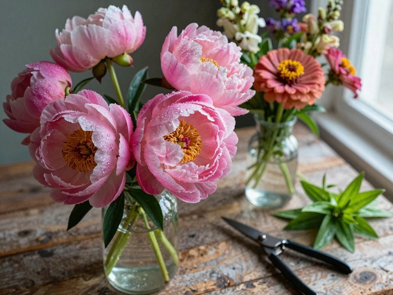 fresh in season blooms last longer