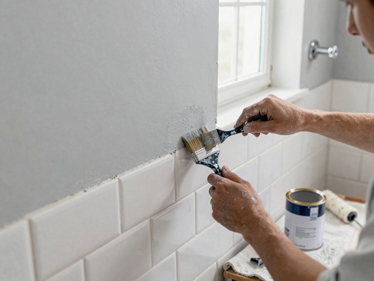 paint walls ceiling cabinets wisely