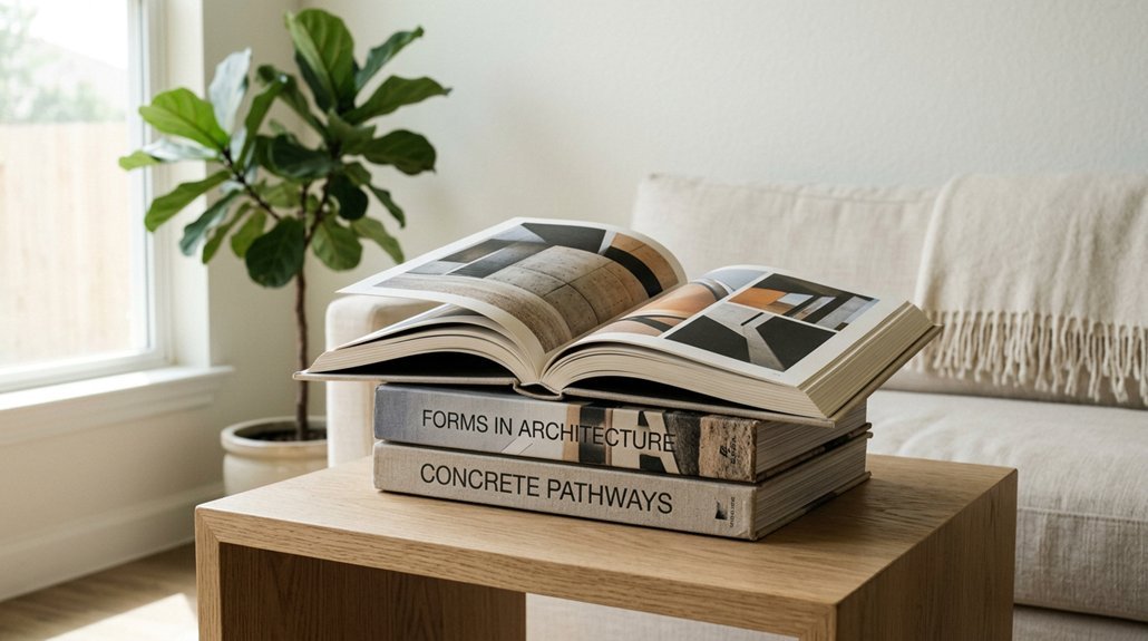 three ways to style coffee table books
